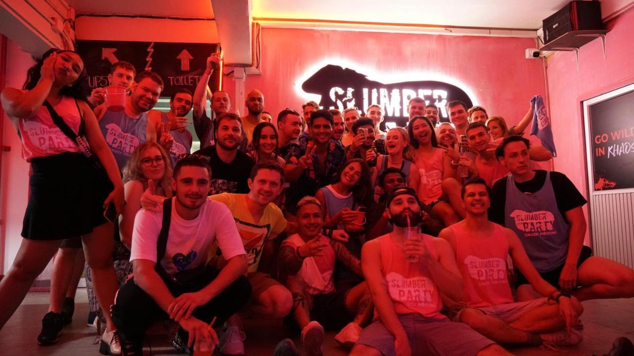 Slumber Party Bangkok Khaosan Pansiyon Dış mekan fotoğraf